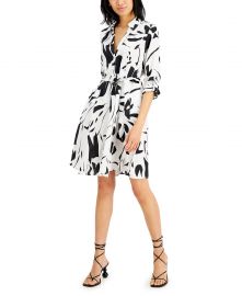 INC International Concepts INC Printed Shirtdress  Created for Macy s   Reviews - Dresses - Women - Macy s at Macys